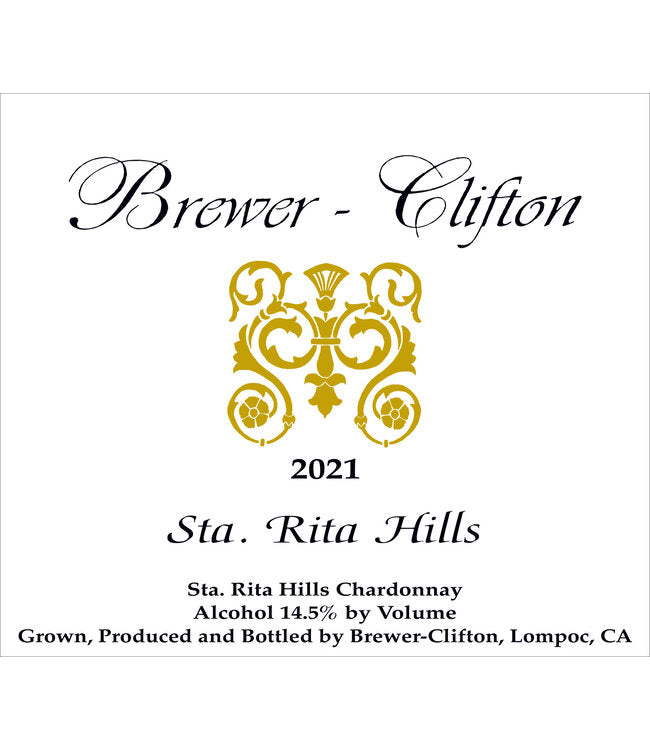 2021 Brewer-Clifton Chardonnay Santa Rita Hills