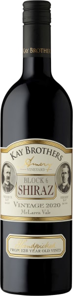 2020 Kay Brothers Block 6 Shiraz, McLaren Vale