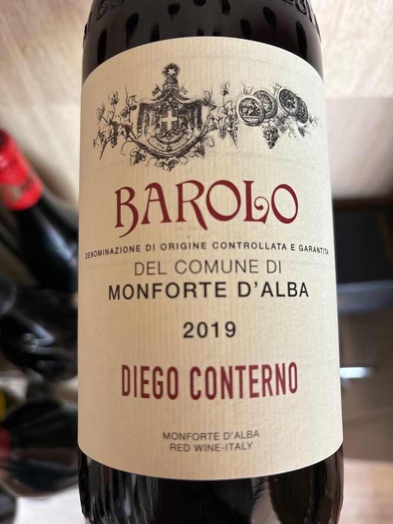 2019 Diego Conterno Barolo Monforte d'Alba
