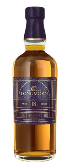 Longmorn 18 yr Speyside Single Malt Scotch, 700ml