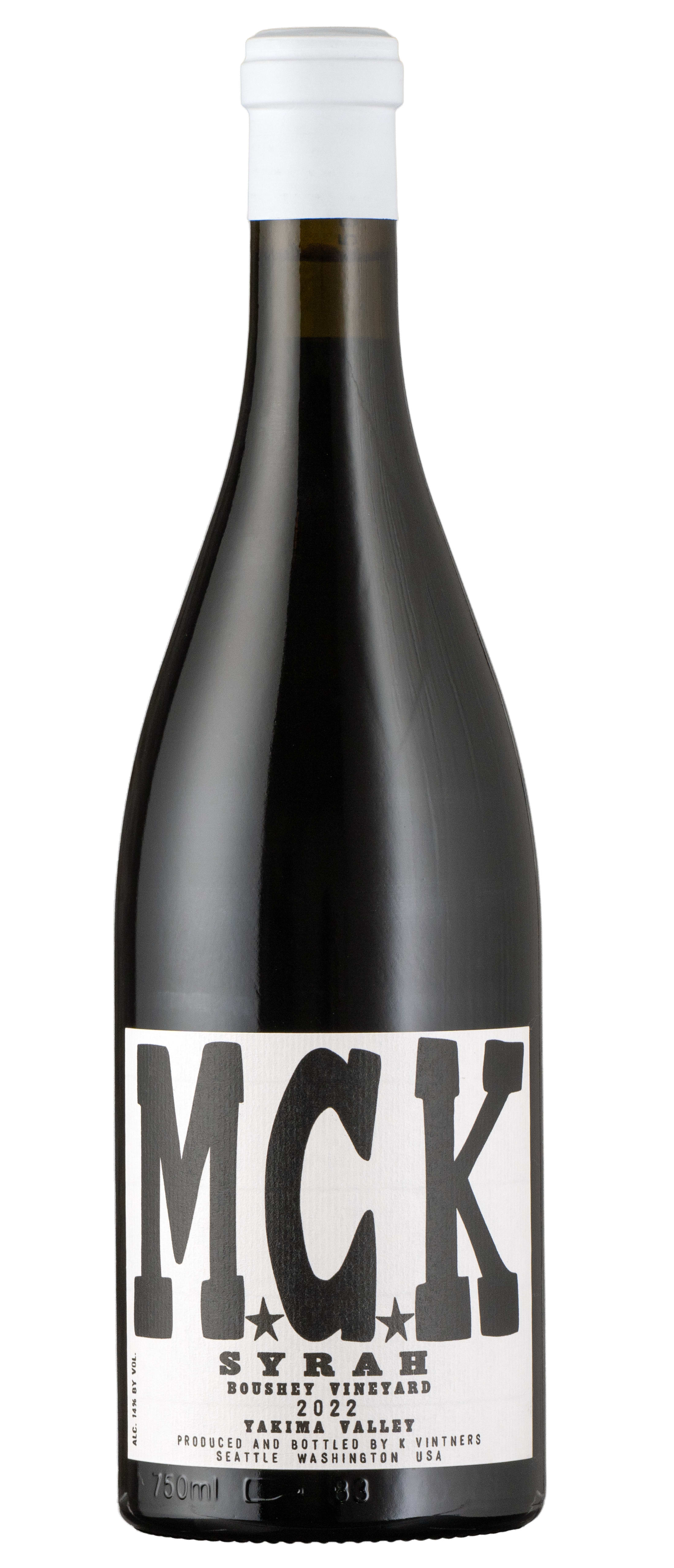 2022 K Vintners M. C. K. Syrah (Motor City Kitty)