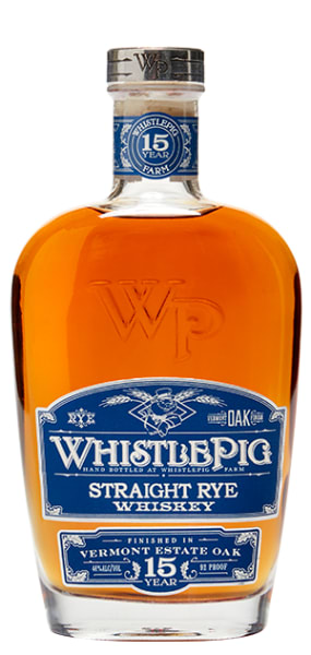 Whistlepig, 15 Year, Rye, Vermont Oak