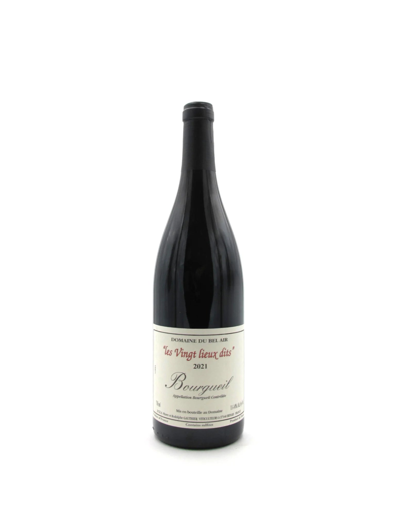 2021 Gauthier Les Vingt Lieux Dits Bourgueil