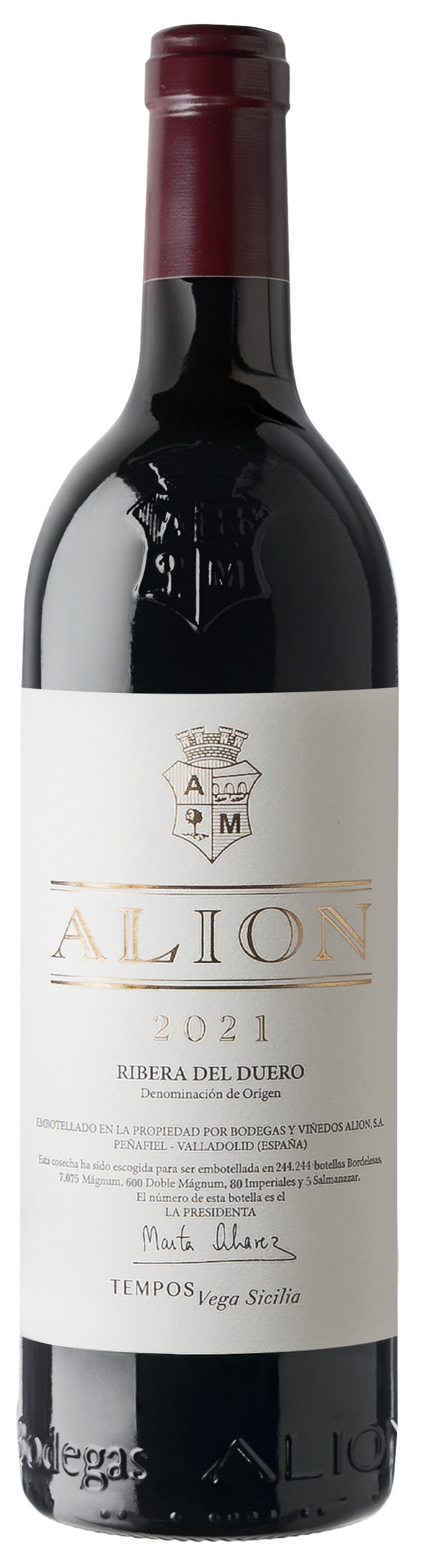 2021 Alion Ribera del Duero, Vega Sicilia