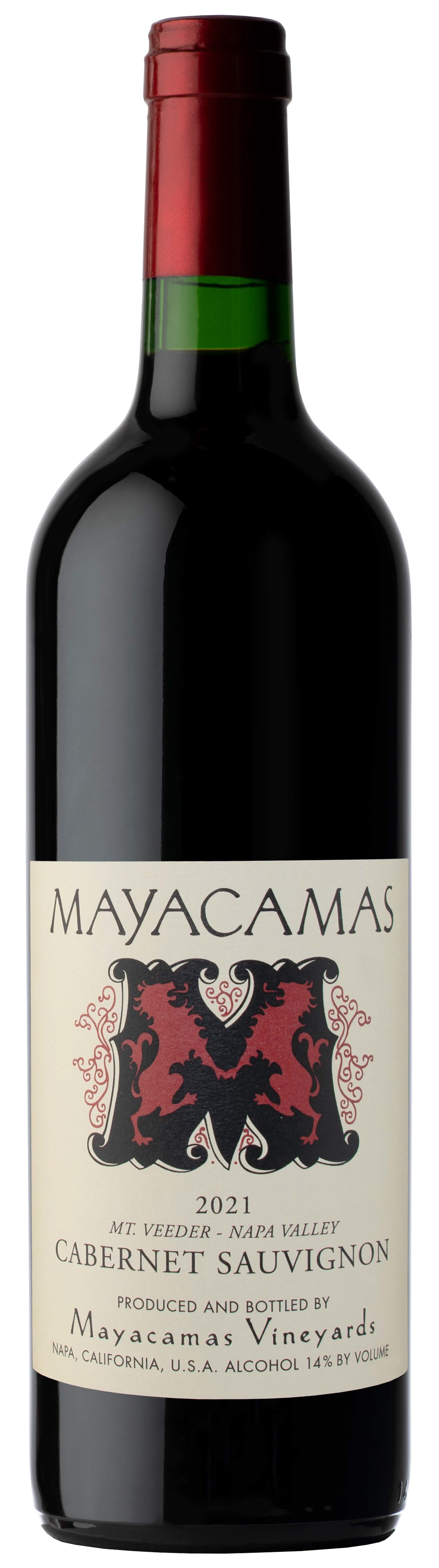 2021 Mayacamas Cabernet Sauvignon Mt Veeder