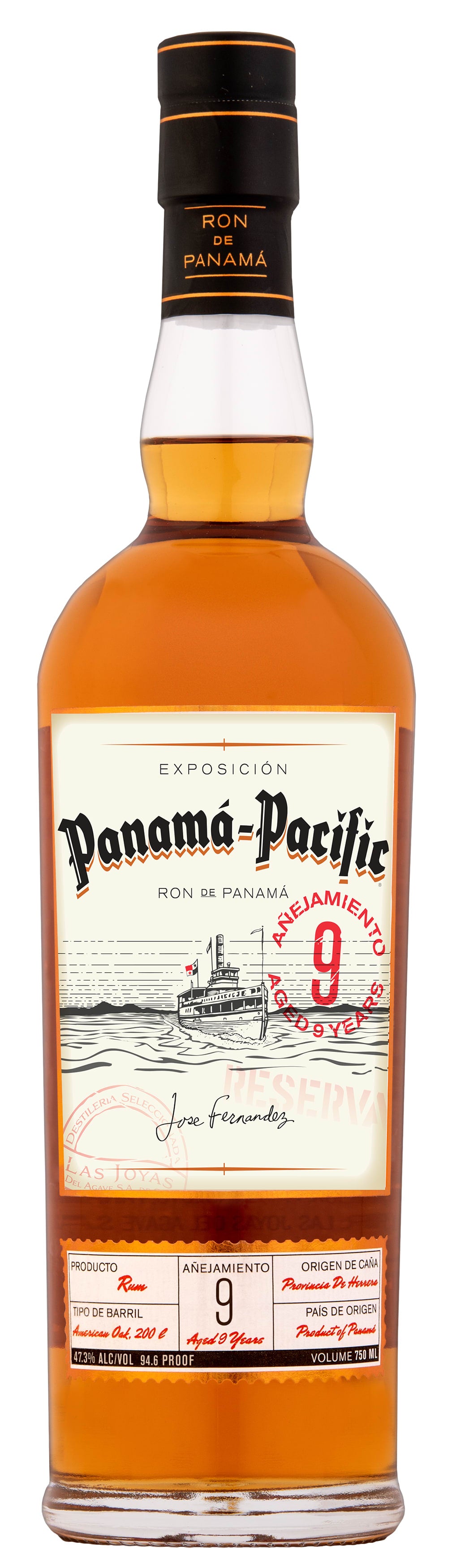 Panama-Pacific, 9 year old, Rum, Reserva