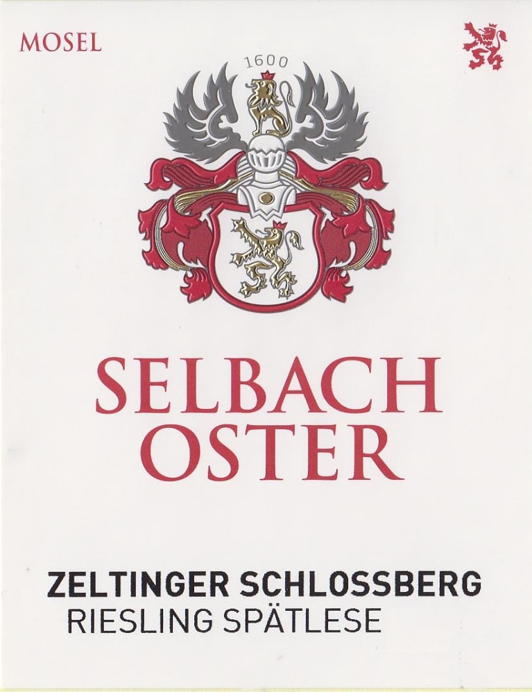 2021 Selbach Oster Zeltinger Schlossberg Reisling