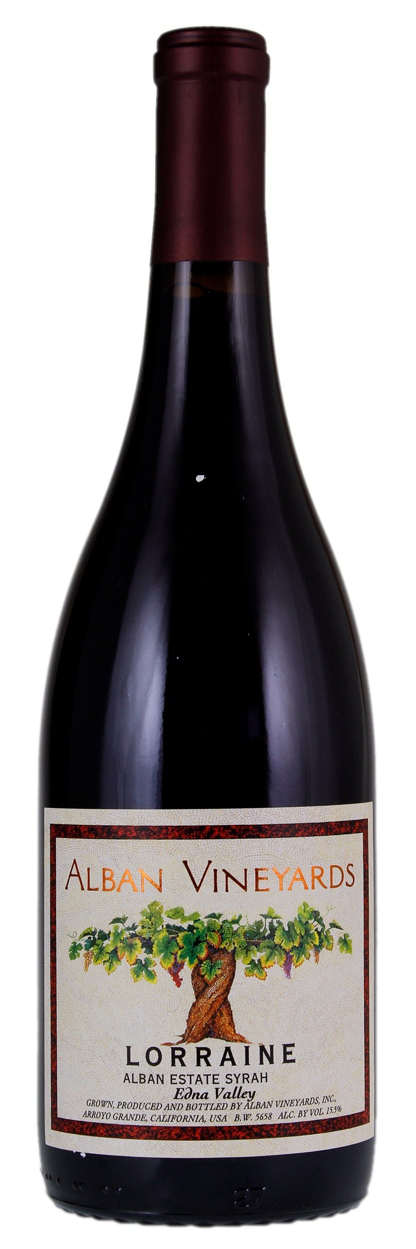 2015 Alban Vineyards Lorraine Syrah, Edna Valley