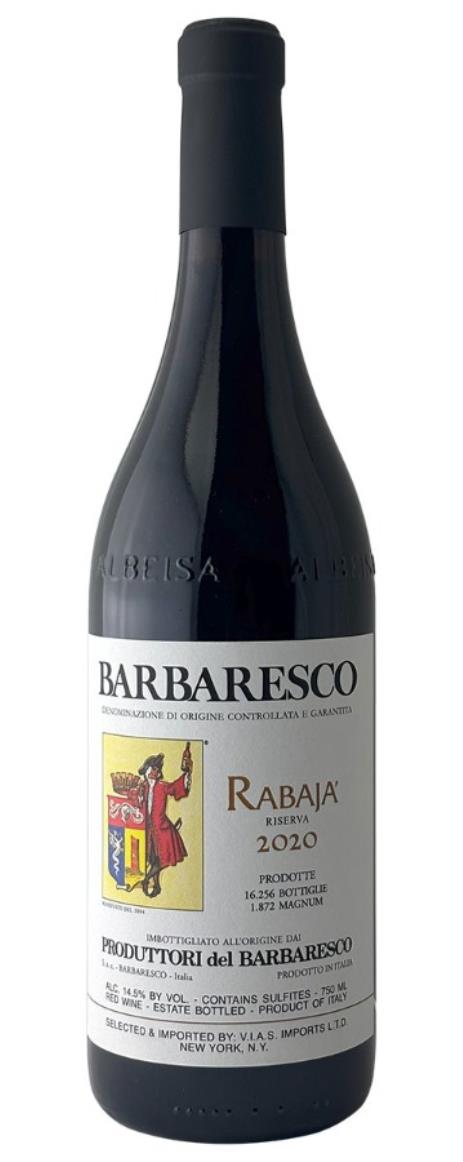 2020 Produttori Rabaja Barbaresco Reserva