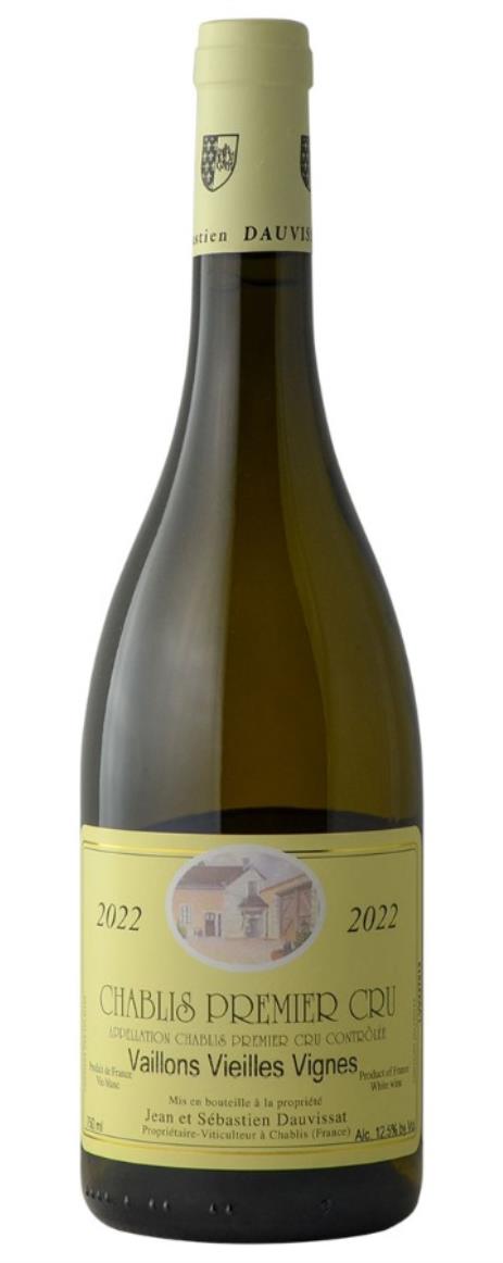 2022 Jean & Sebastien Chablis Vaillons VV 1erCru