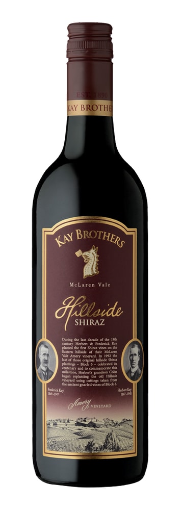 2020 Kay Brothers Hillside Shiraz, McLaren Vale