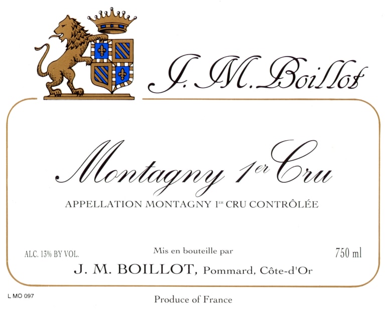 2020 JM Boillot Montagny 1er Cru