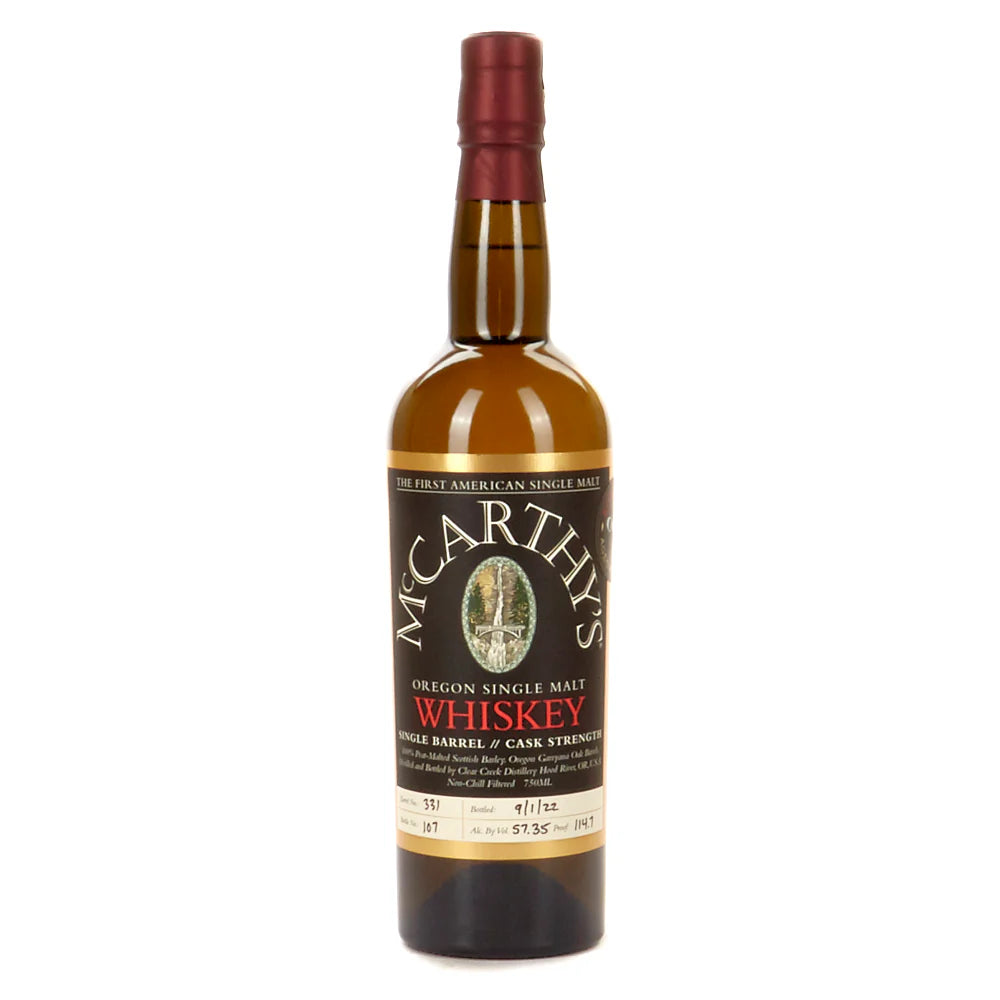 McCarthy's Single Barrel Cast Strength Single Malt