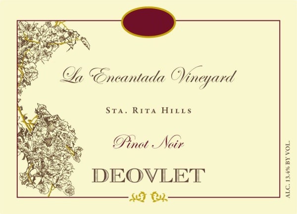 2021 Deovlet Pinot Noir La Encantada Vineyard SRH