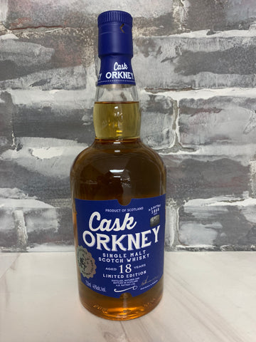 Cask Orkney, 18 Year Limited Edition, Scotch