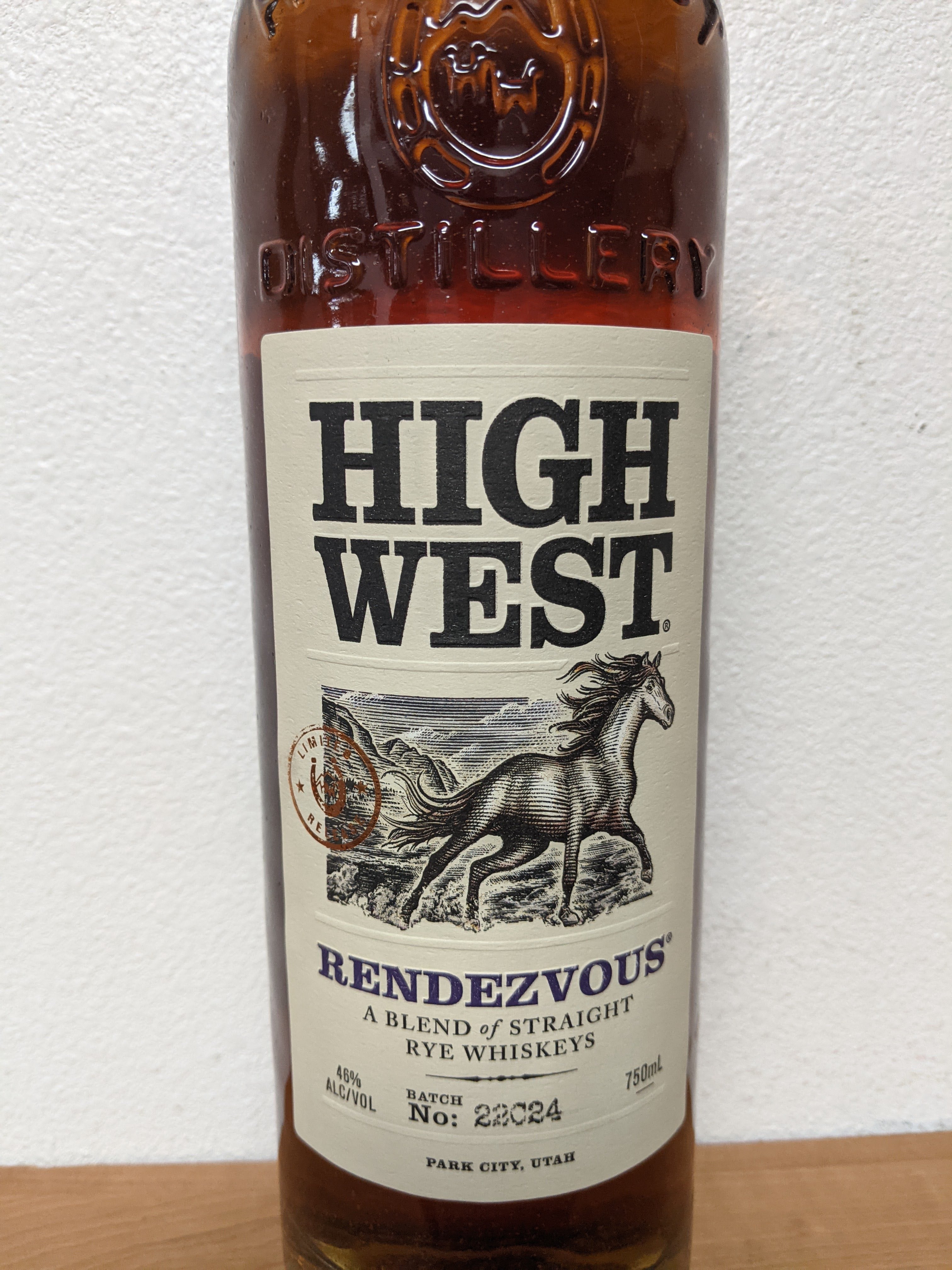 High West Rendezvous, Straight Rye Whiskeys