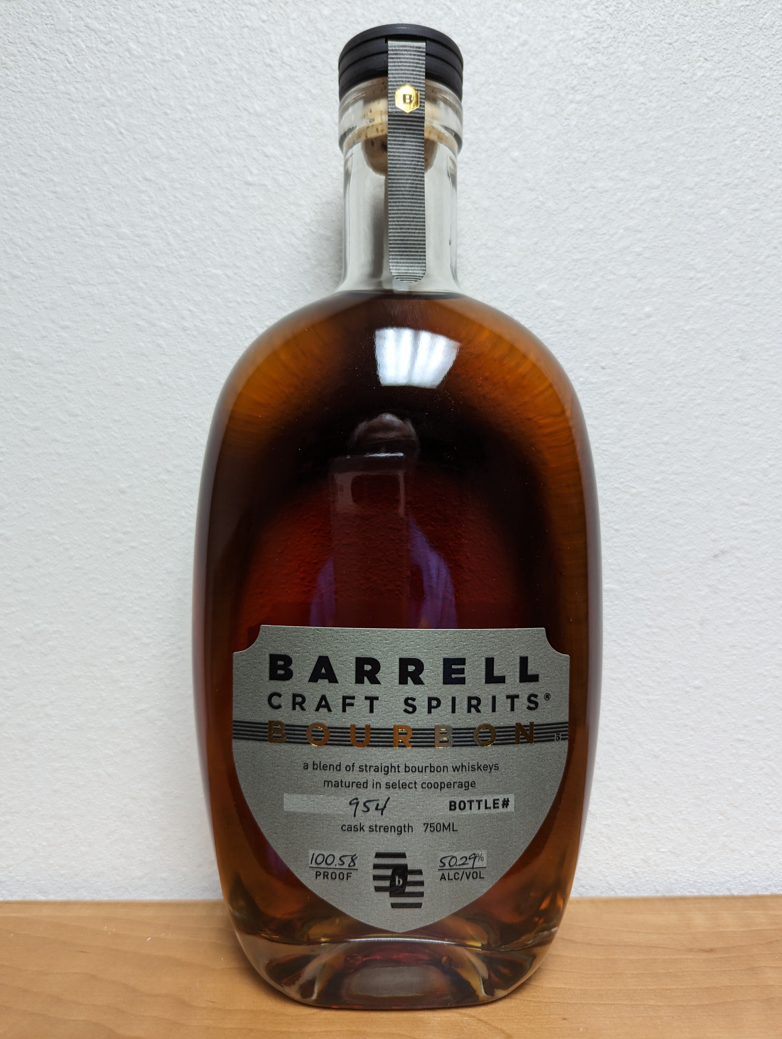 Barrell Craft Bourbon Grey Label Cask Strength