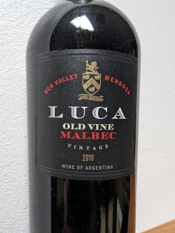 2019 Luca, Old Vine Malbec