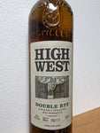 High West, Double Rye, Straight Rye Whiskeys