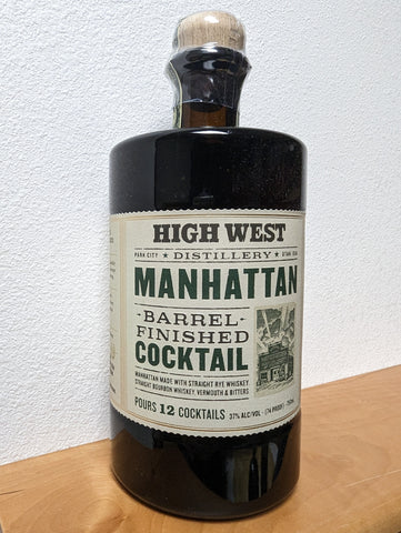 High West, Manhattan, 750ml, Cocktail